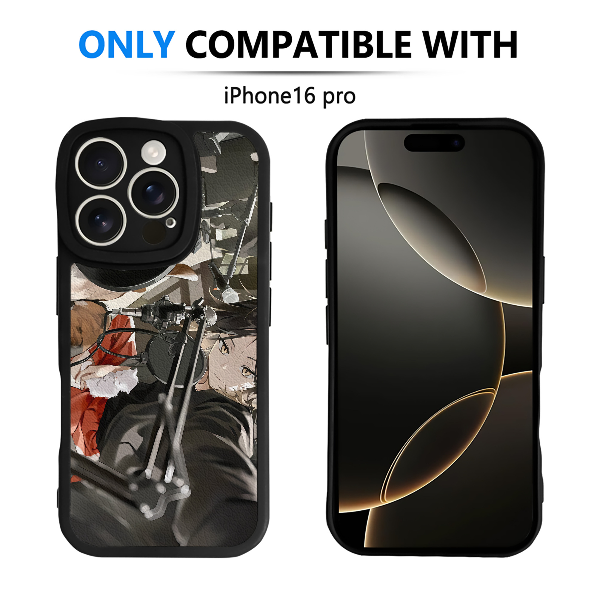 （画像用） ハイキュー!! Haikyu!! 【iPhone 16シリーズ対応】シリコンスマホケース（レザー調） 材質：シリコン